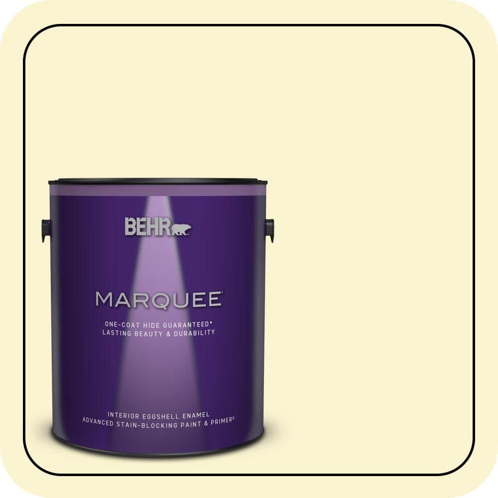 BEHR MARQUEE 1 gal. #P310-1 Effervescent Eggshell Enamel Interior Paint & Primer (1)
