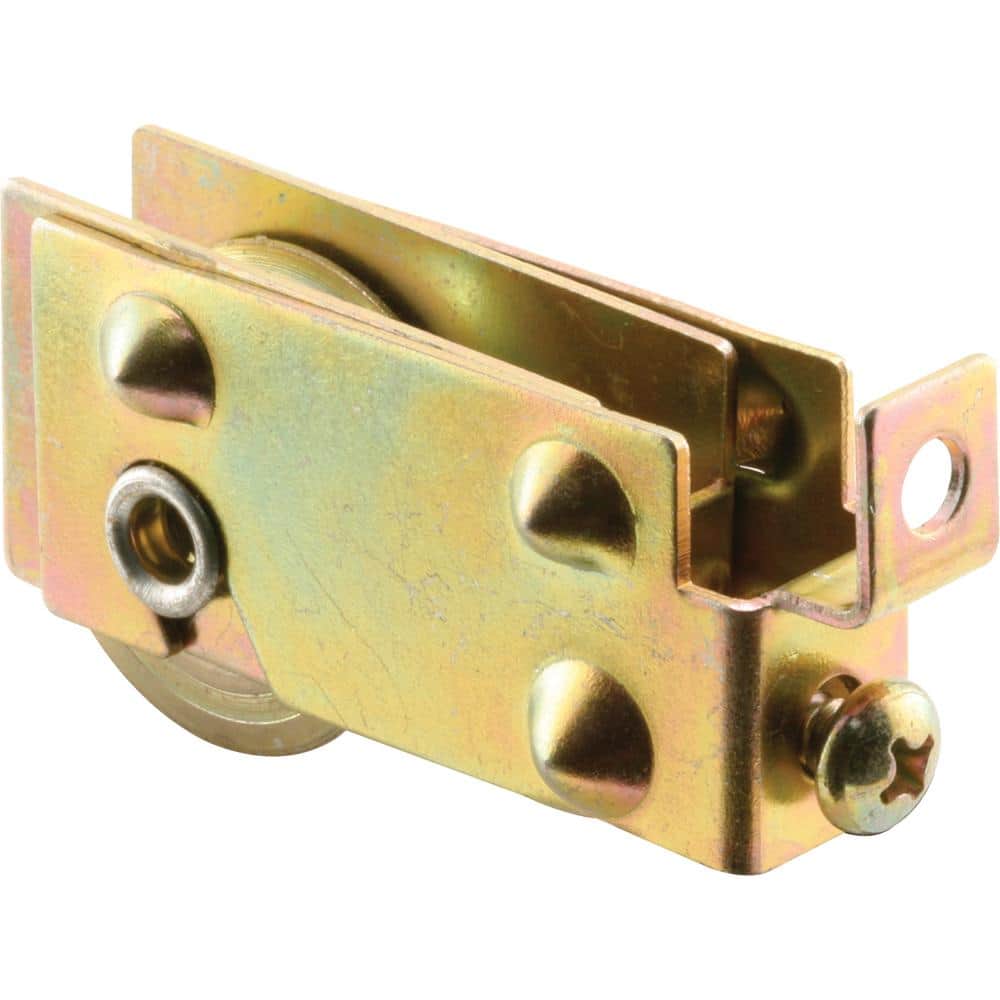 Prime-Line 1-1/8 in., Steel, Sliding Door Roller Assembly with F-Tab (1)