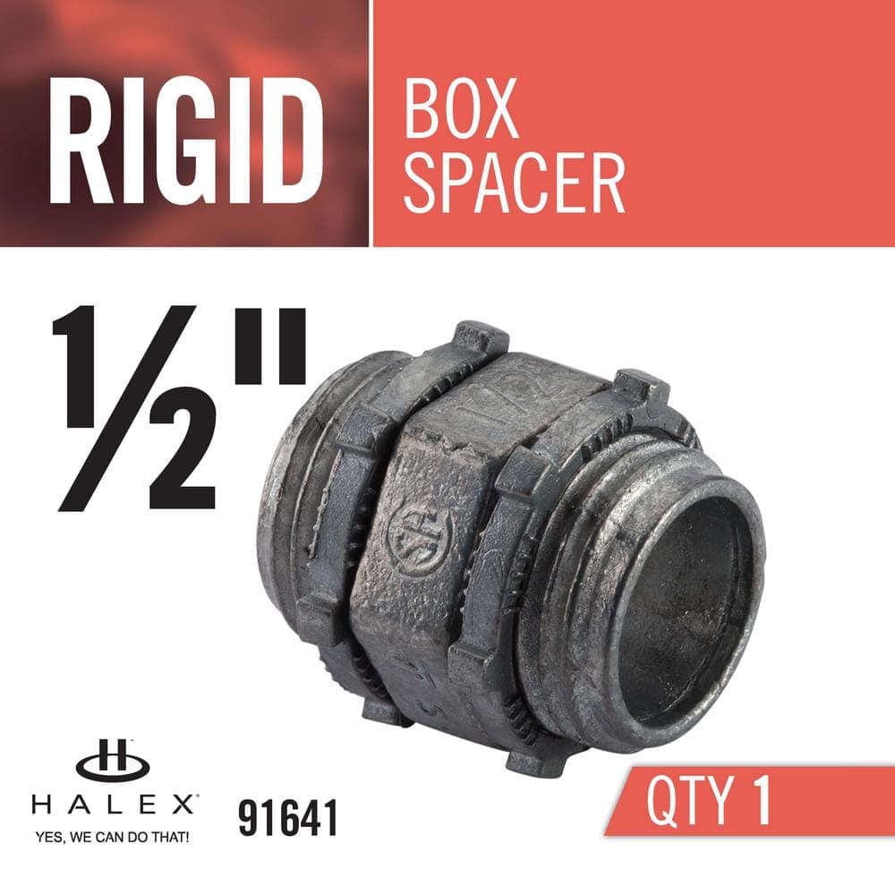 Halex 1/2 in. Rigid Box Spacer (4)