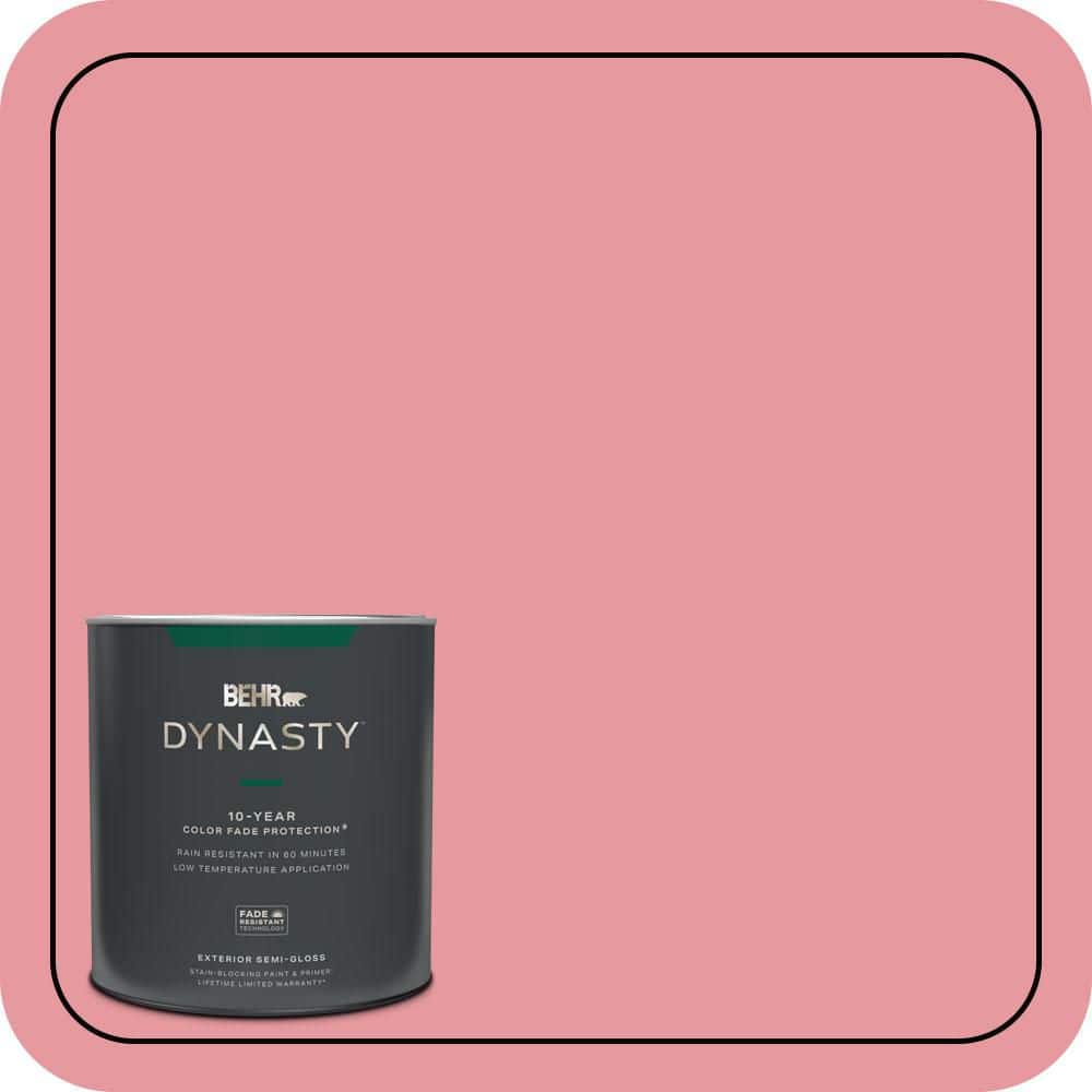 BEHR DYNASTY 1 qt. #P160-3 All Dressed Up Semi-Gloss Enamel Exterior Stain-Blocking Paint & Primer