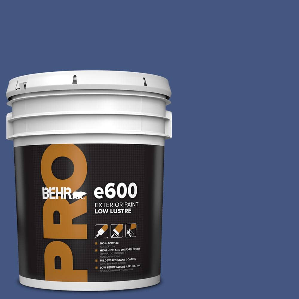 BEHR PRO 5 gal. #S-H-600 Sailor Low Luster Exterior Paint