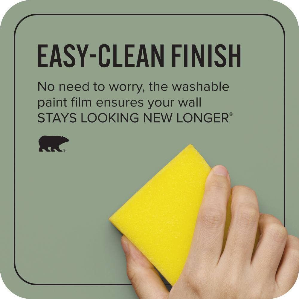 BEHR ULTRA 1 qt. #440F-4 Athenian Green Extra Durable Flat Interior Paint & Primer (4)