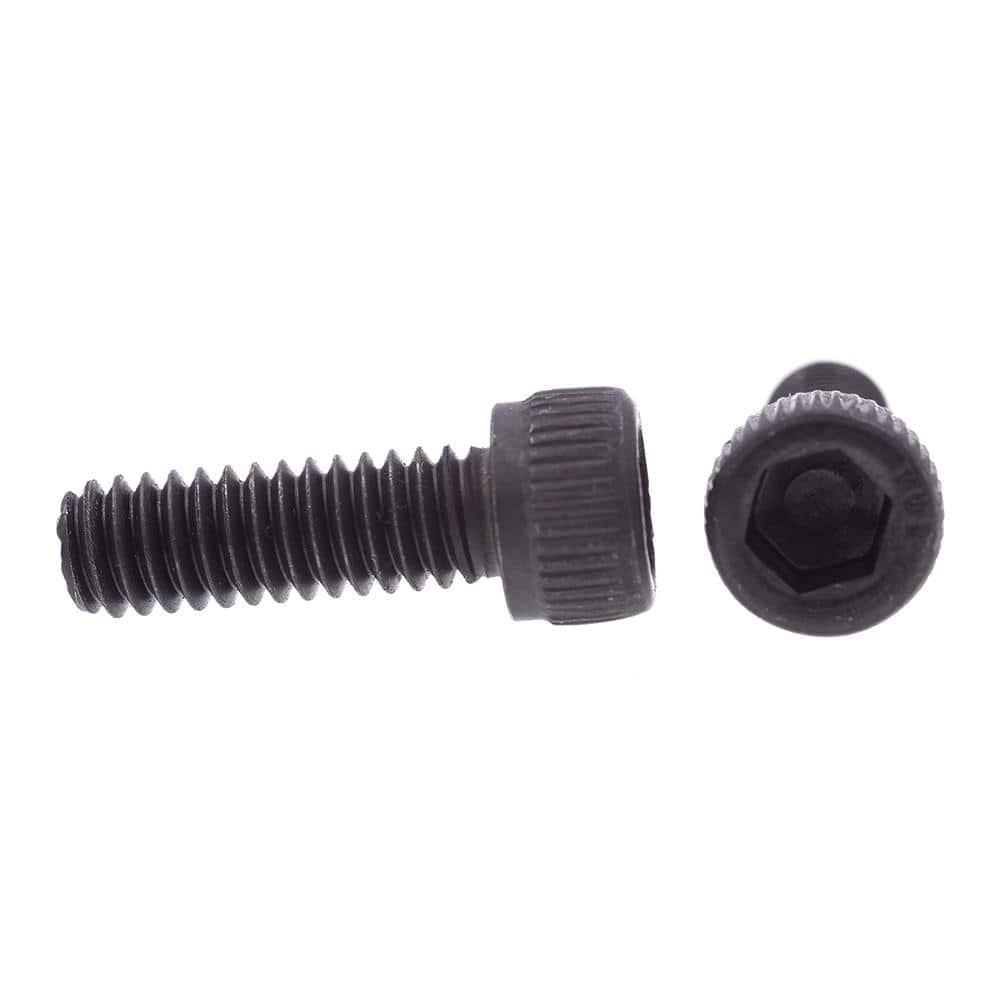 Prime-Line #8-32 x 1/2 in. Black Oxide Coated Steel Hex (Allen) Drive Socket Head Cap Screws (25-Pack) (2)
