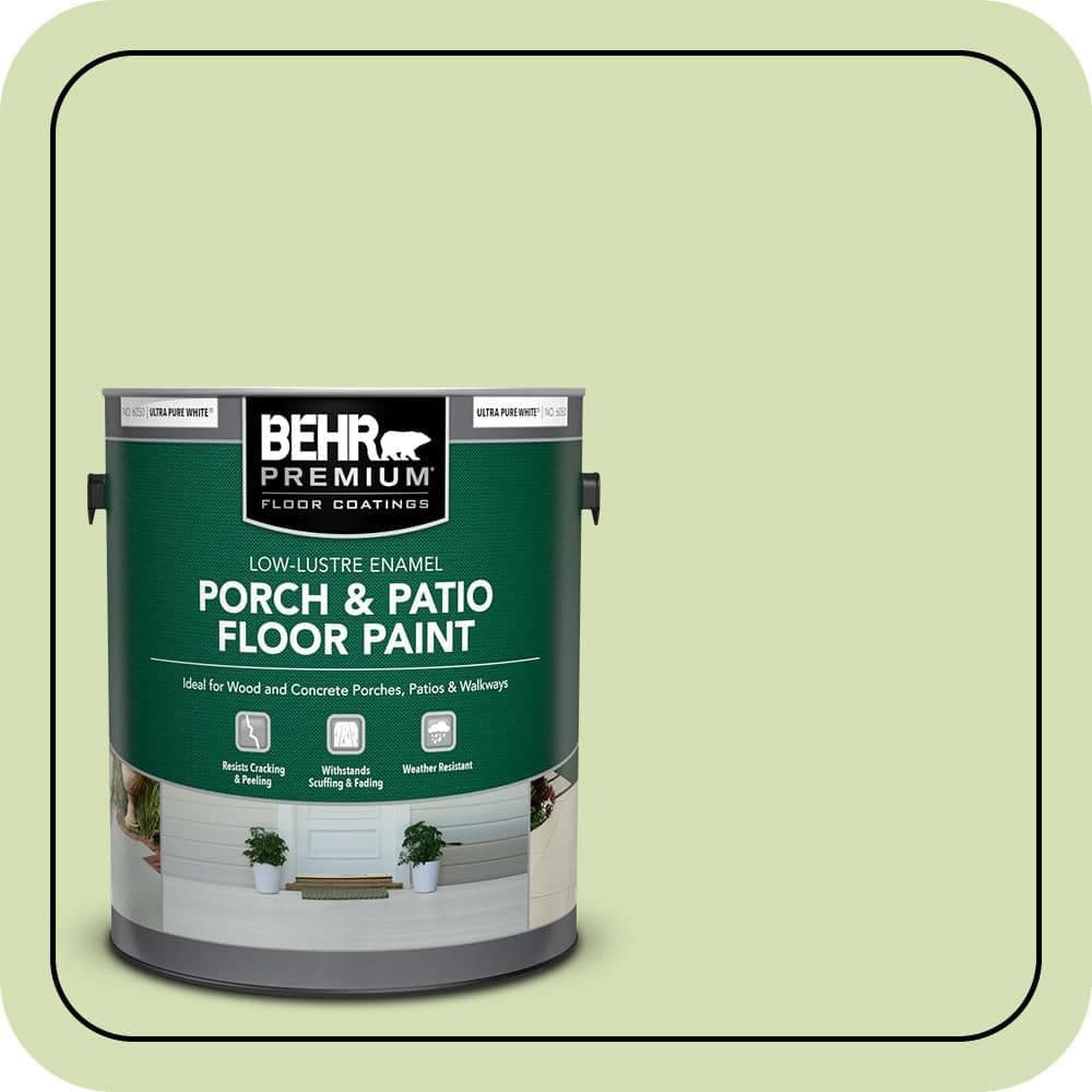 BEHR PREMIUM #420C-3 Low-Lustre Enamel Interior/Exterior Porch and Patio Floor Paint (1)