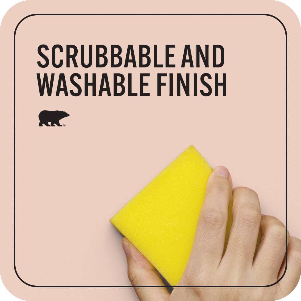BEHR PREMIUM PLUS #220E-2 Shrimp Toast Enamel Low Odor & Primer (3)