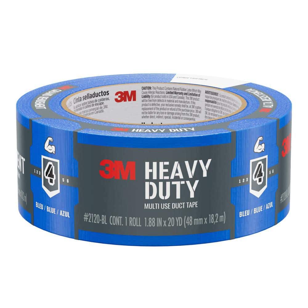 3M 1.88 in. x 20 yds. Blue Heavy Duty Tape (1)