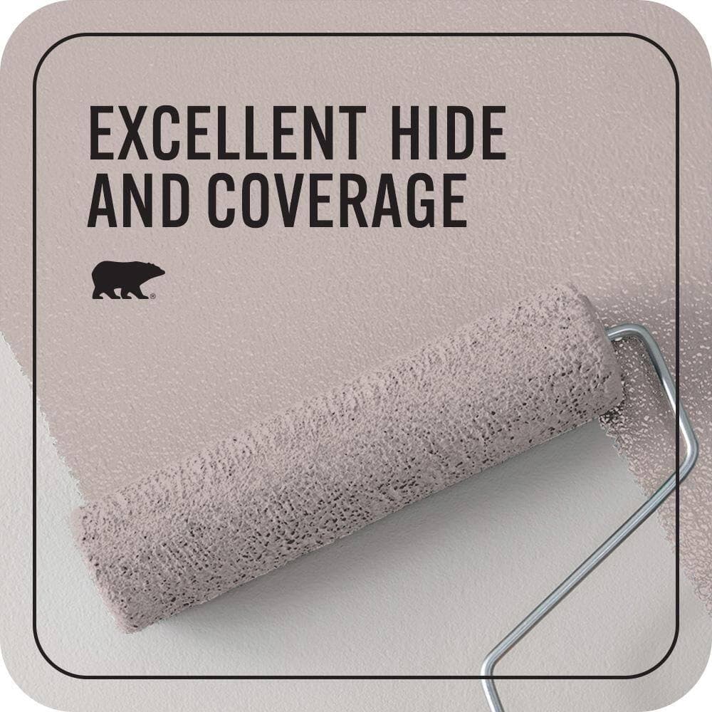 BEHR PREMIUM PLUS #HDC-CL-25G Georgian Pink Interior/Exterior Paint & Primer Color Sample (4)