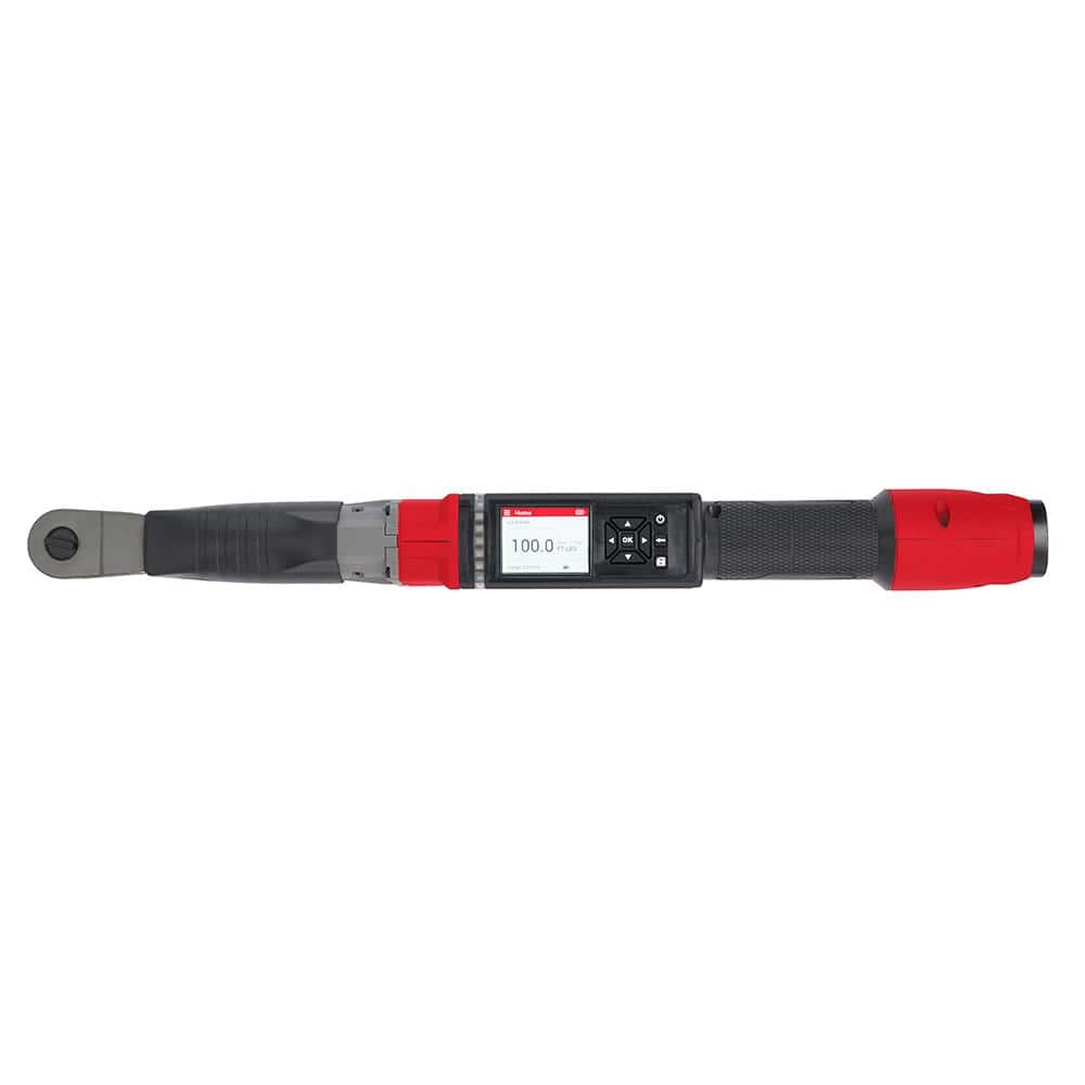 Milwaukee M12 FUEL ONE-KEY 12-Volt Lithium-Ion Brushless Cordless 1/2 in. Digital Torque Wrench and M12 2.0Ah Compact Battery Pack (3)