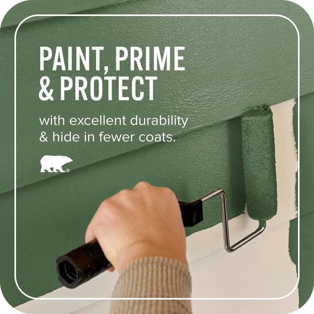 BEHR ULTRA 1 qt. #S400-7 Deep Viridian Flat Exterior Paint & Primer (3)