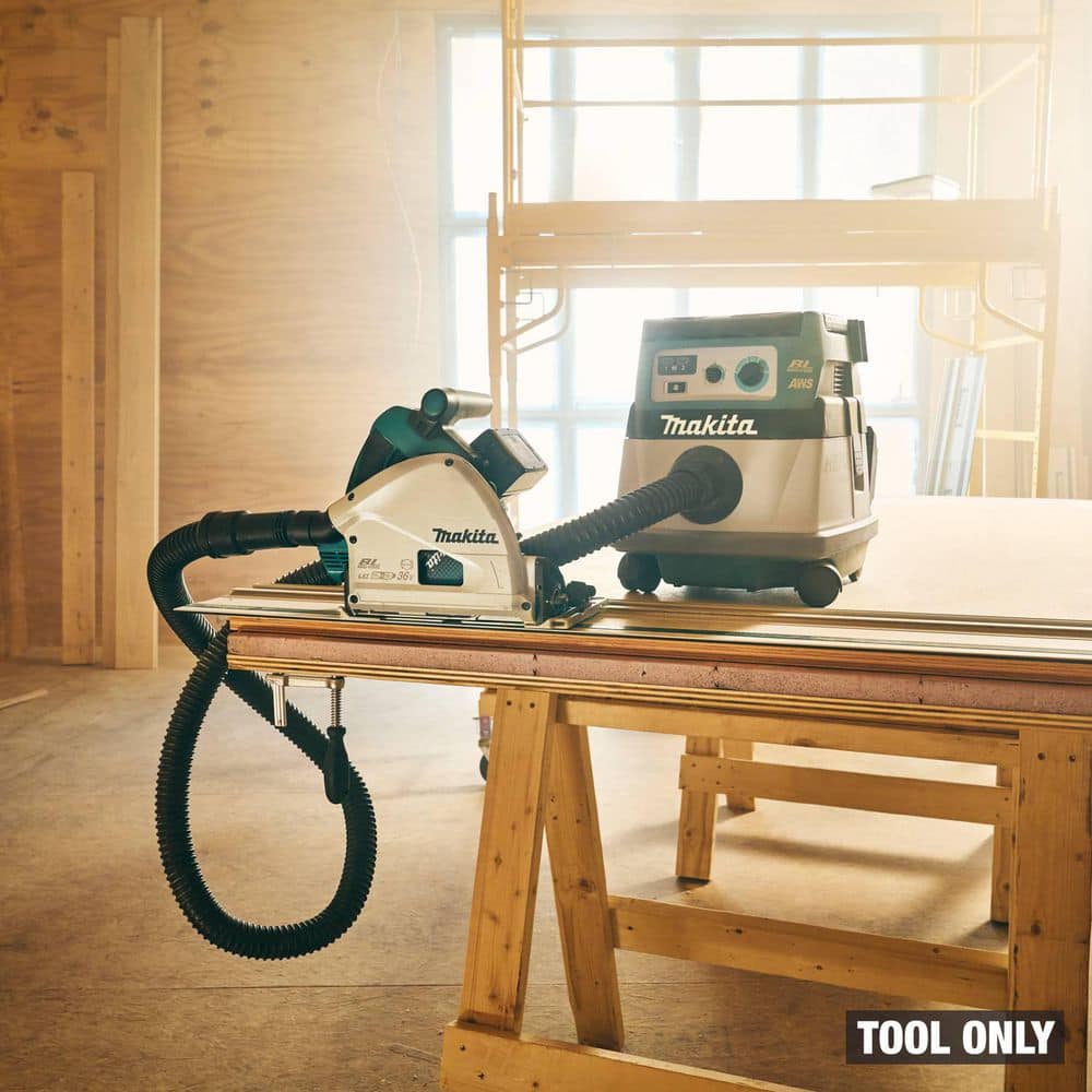 Makita 18V X2 LXT (36V) Brushless Cordless 4 Gallon HEPA Filter Dry Dust Extractor/Vacuum, with AWS Tool Only (2)