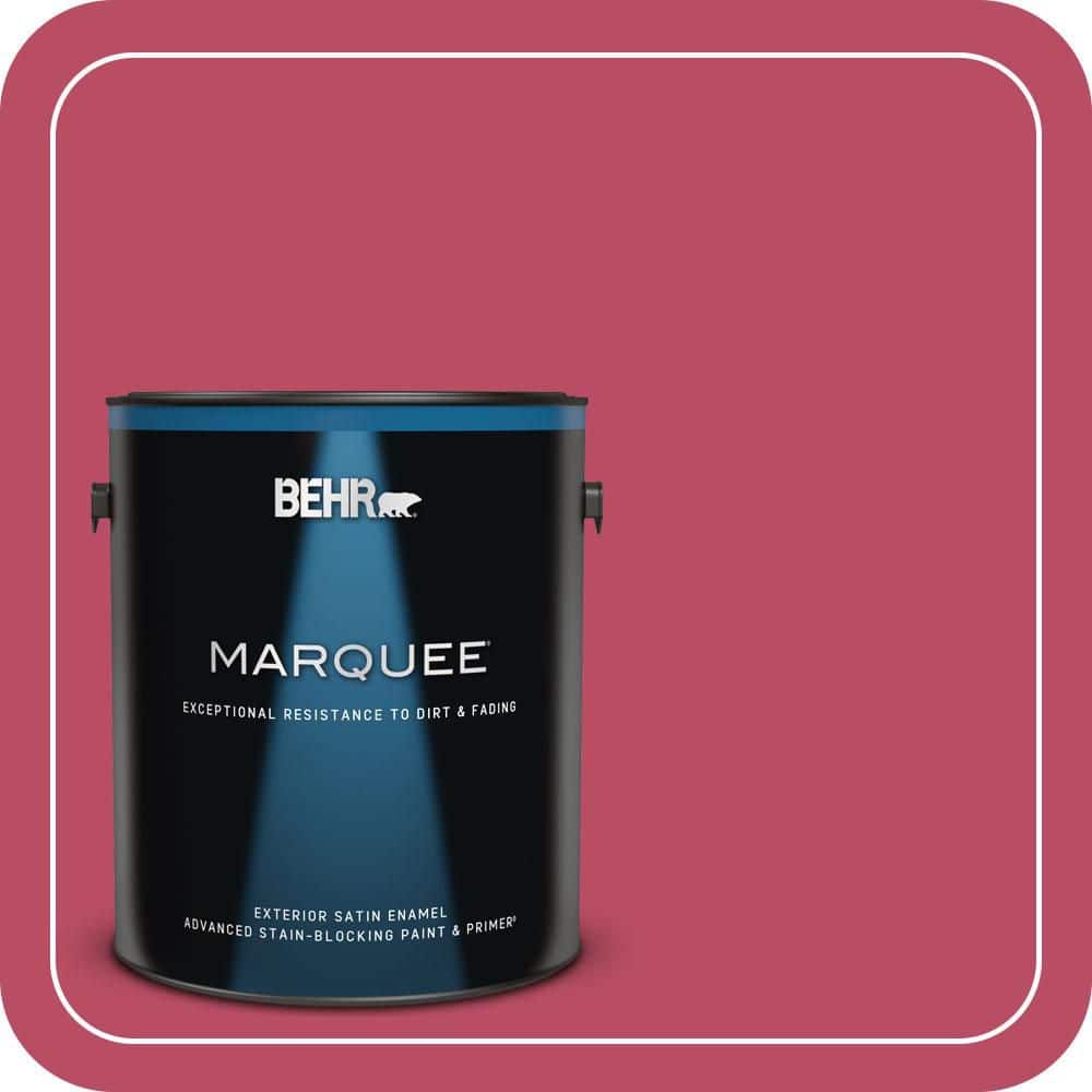 BEHR MARQUEE 1 gal. #P130-7 Glamorous Satin Enamel Exterior Paint & Primer