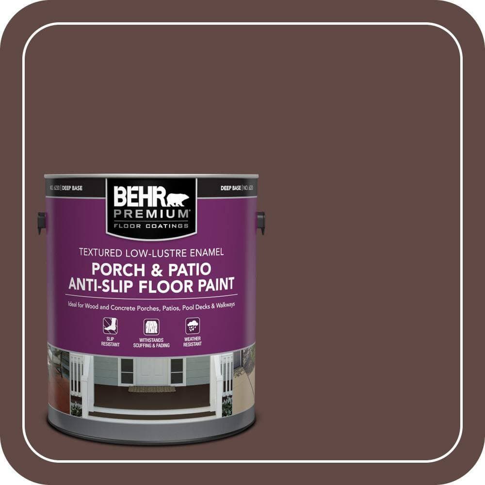 BEHR PREMIUM #710B-7 Low-Lustre Enamel Interior/Exterior Porch and Patio Floor Paint (1)
