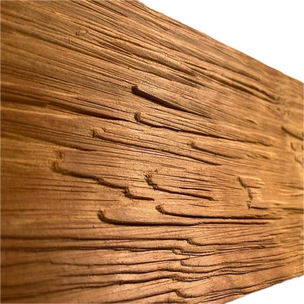 Easy Planking 3/8 in. x 5 in. x 4 ft. Gold Mushroom Weathered Barn Wood Board (10 sq. ft. 6-Pack) (2)