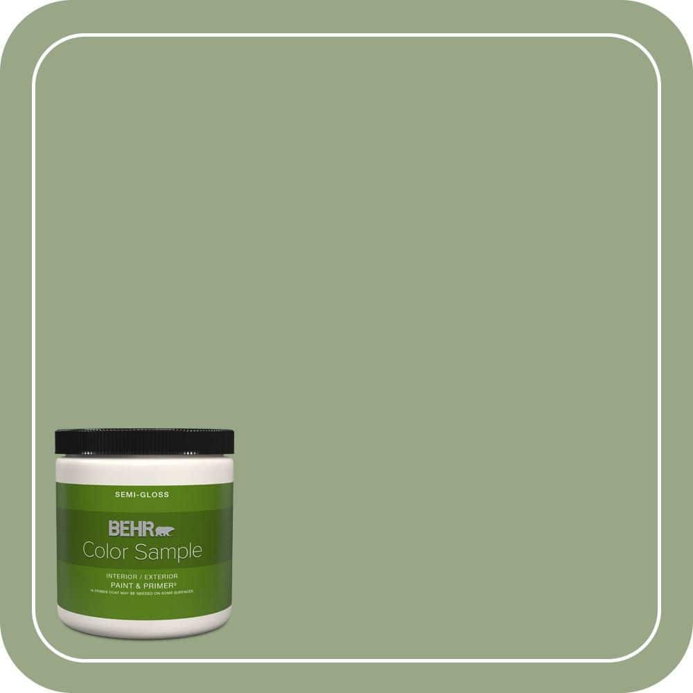 BEHR PREMIUM PLUS #MQ6-51 Fern Leaf One-Coat Hide Enamel & Primer (1)