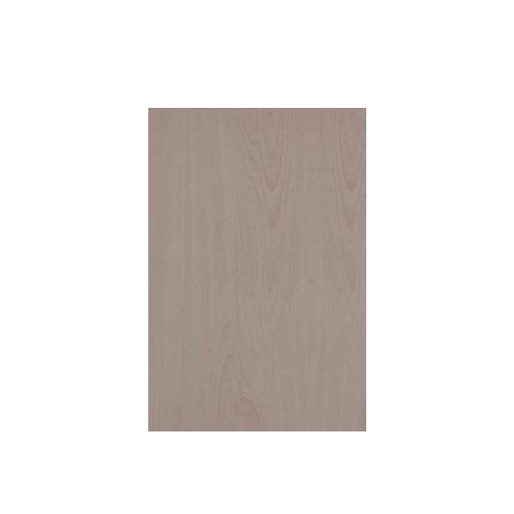 Hampton Bay Recessed Panel 23.25 in. W x 34.5 in. H x 0.125 in. D Kitchen Cabinet Base Flush End Panel in Unfinished