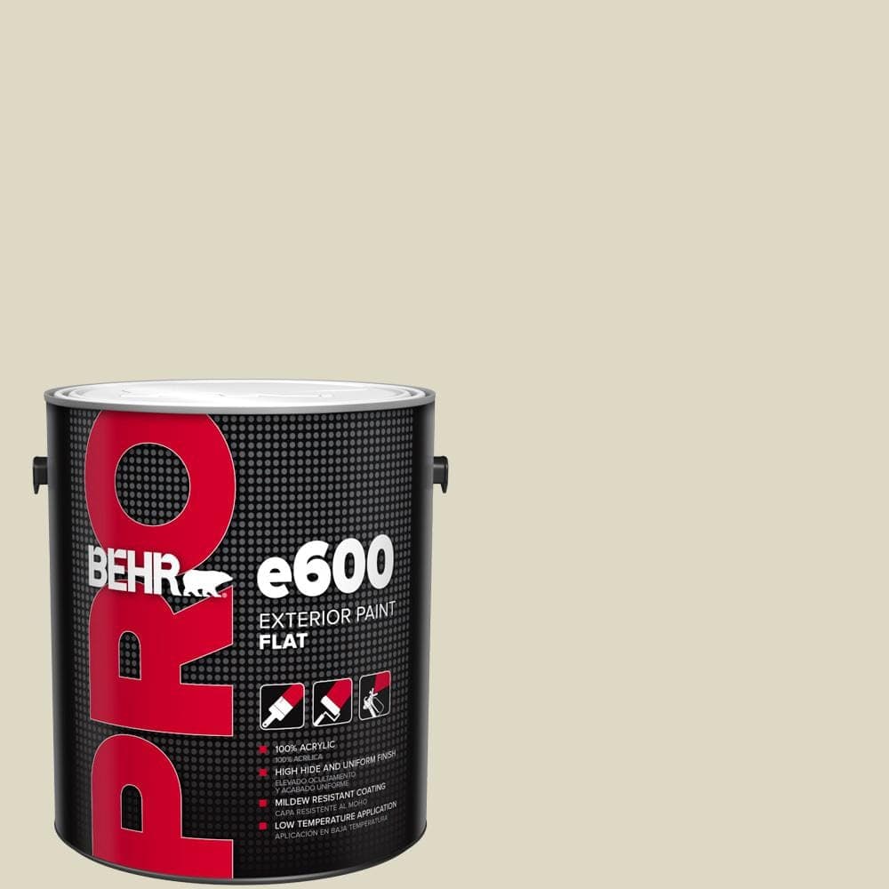 BEHR PRO 1 gal. #HDC-WR15-1 Zero Degrees Flat Paint