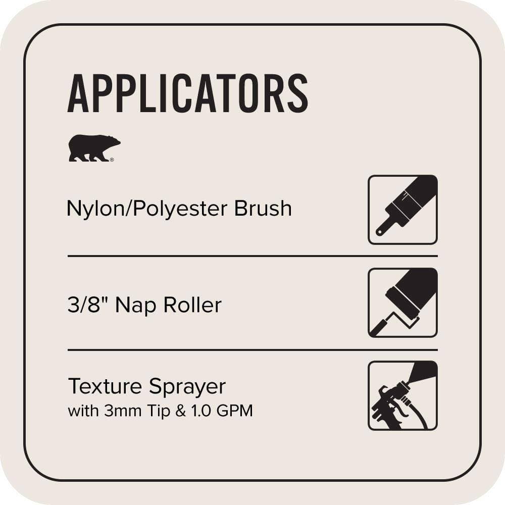 BEHR PREMIUM #N170-1 Textured Low-Lustre Enamel Interior/Exterior Porch and Patio Anti-Slip Floor Paint (4)