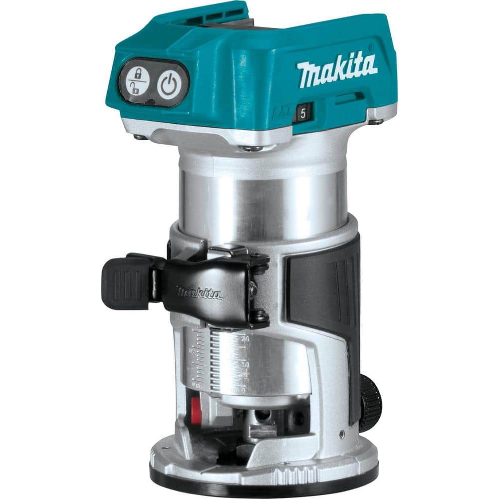 Makita 18V LXT Lithium-Ion Brushless 6-1/2 in. Circular Saw with 18V LXT Brushless Variable Speed Compact Router (2)