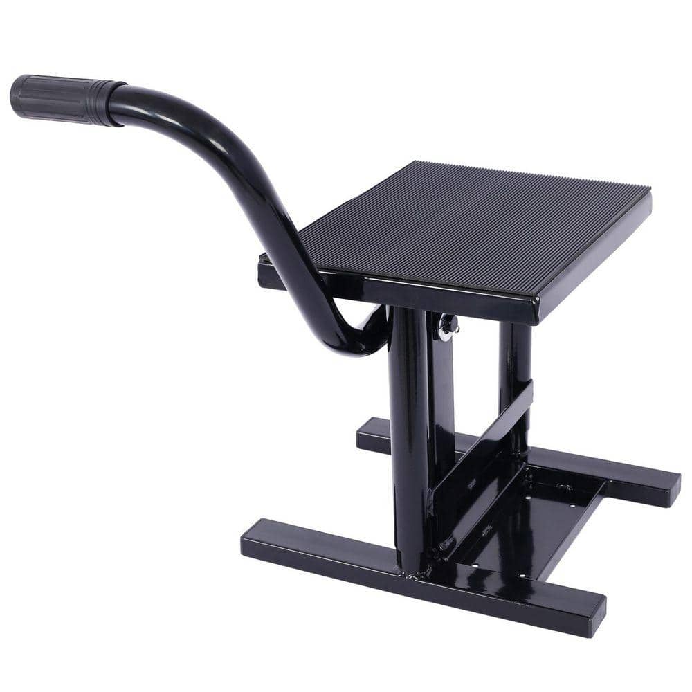 Miscool Ami 330LB Motorcycle Dirt Bike Stand Adjustable Height Steel Black (2)