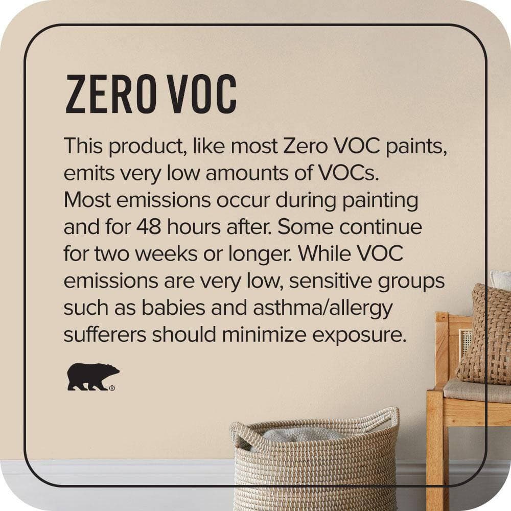 BEHR PREMIUM PLUS #MQ3-11 Dainty Lace Enamel Low Odor & Primer (4)