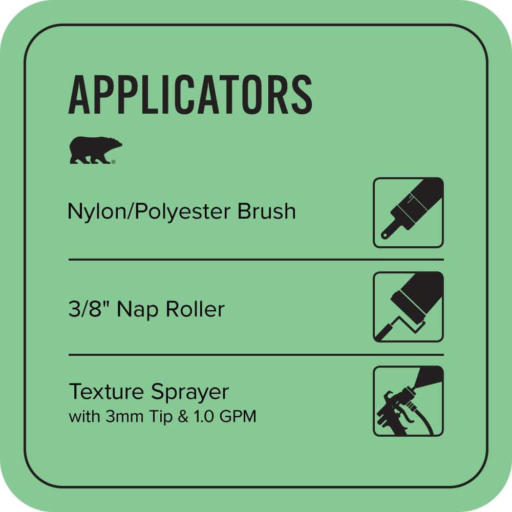 BEHR PREMIUM #P400-4 Textured Low-Lustre Enamel Interior/Exterior Porch and Patio Anti-Slip Floor Paint (4)