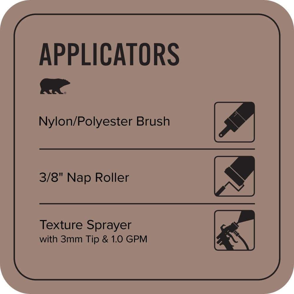 BEHR PREMIUM #N150-4 Textured Low-Lustre Enamel Interior/Exterior Porch and Patio Anti-Slip Floor Paint (4)
