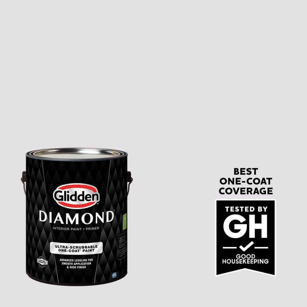 Glidden Diamond 1 gal. PPG1174-1 Orchid Blossom Semi-Gloss Interior Paint