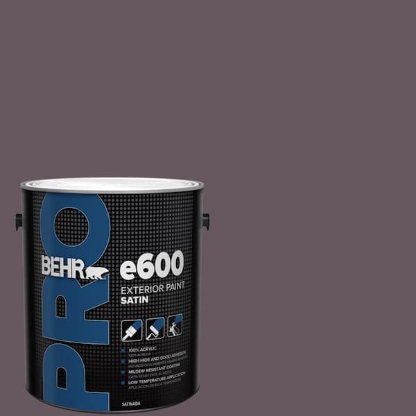 BEHR PRO 1 gal. #N100-6 Urban Legend Satin Exterior Paint (2)