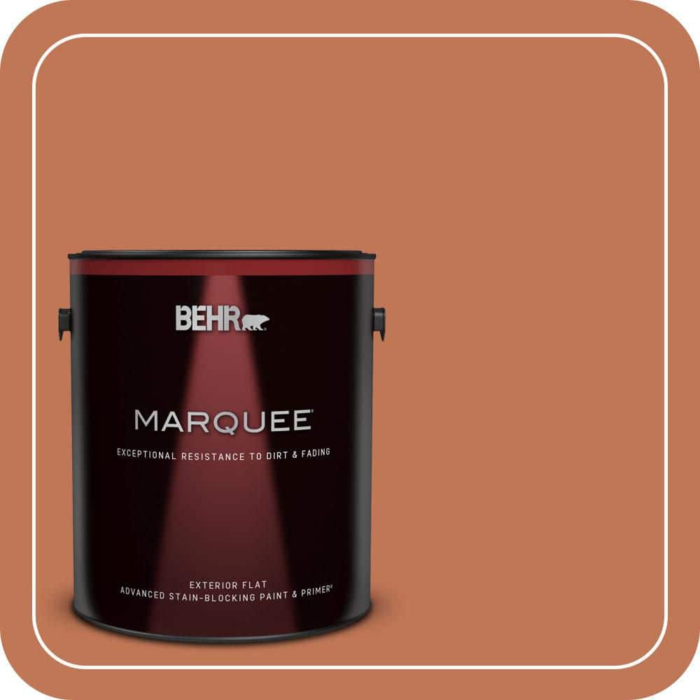BEHR MARQUEE 1 gal. #PPU3-01 Moroccan Sky Flat Exterior Paint & Primer
