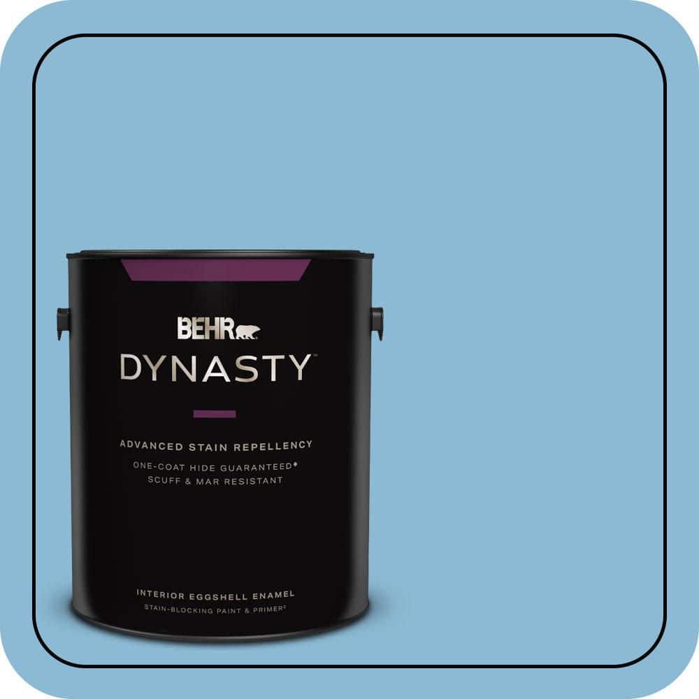 BEHR DYNASTY 1 gal. #MQ5-55 Simply Posh One-Coat Hide Eggshell Enamel Interior Stain-Blocking Paint & Primer