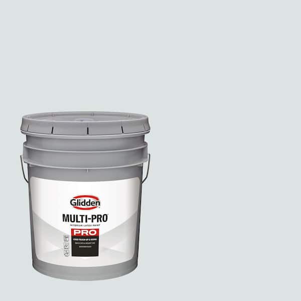 Glidden Multi-Pro 5 gal. PPG1012-2 Inverness Gray Ultra Flat Interior Paint (2)