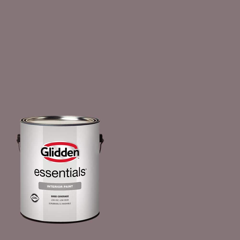 Glidden Essentials 1 gal. PPG1047-6 Choo Choo Flat/Matte Interior Paint
