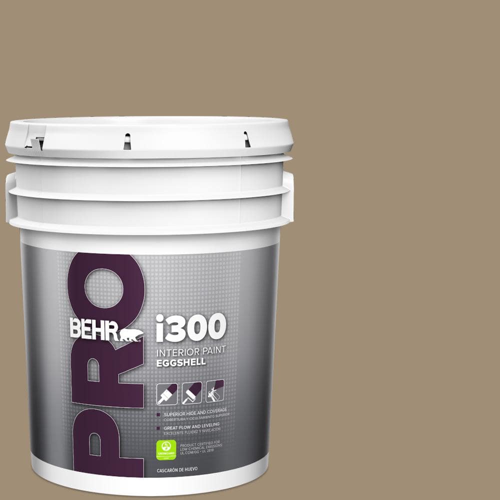 BEHR PRO 5 gal. #ECC-17-1 Cottage Walk Eggshell Interior Paint