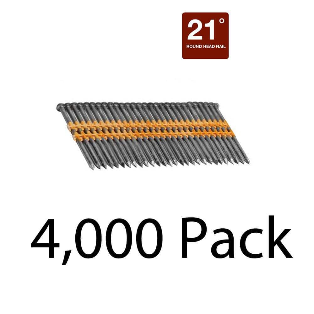 DEWALT 3 in. x 0.131 in. Metal Framing Nails 2 Boxes (2000 per Box)