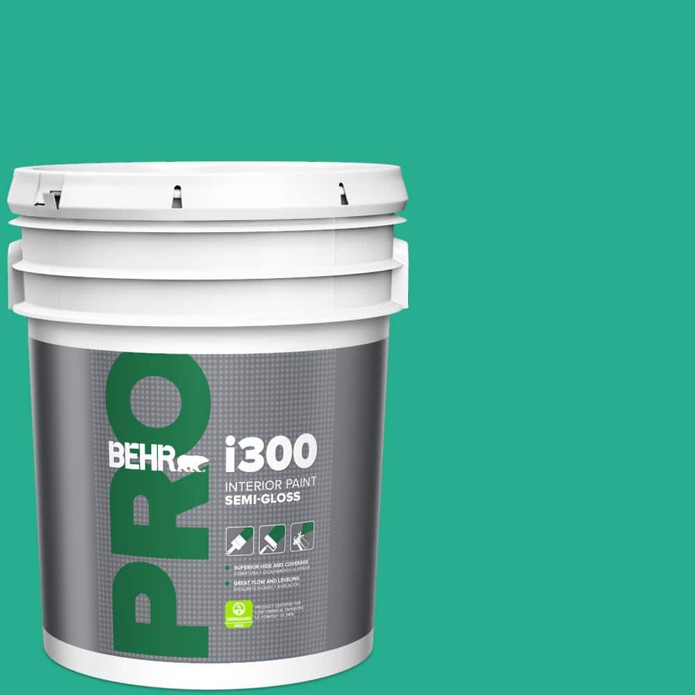 BEHR PRO 5 gal. #P430-5 Enchanted Wells Semi-Gloss Interior Paint