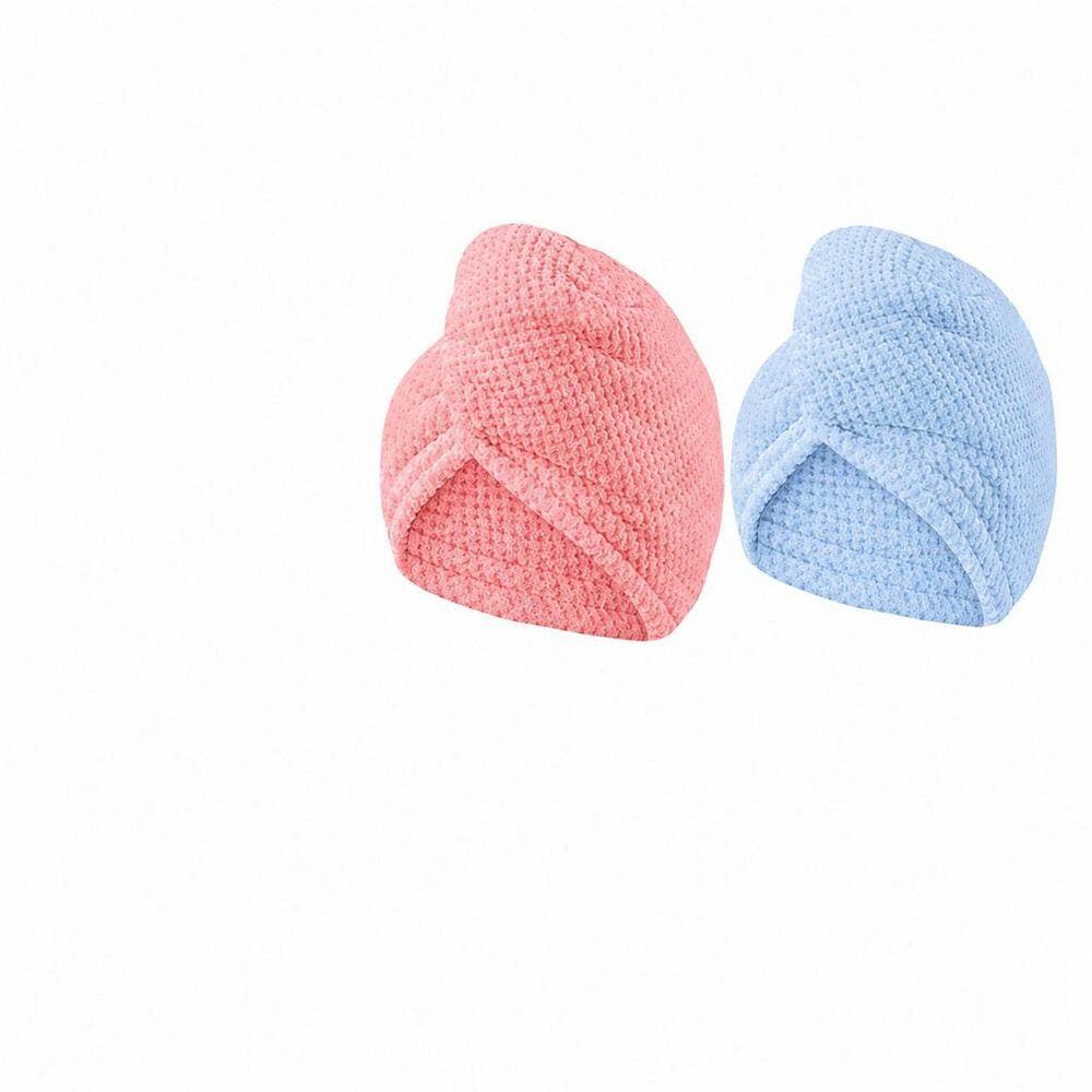 LAIFUCAM Gray Microfiber Hair Towel Wrap 3 Pack Ultra Absorbent Fast Drying Head Accessory for Curly and Frizzy Hair (3)