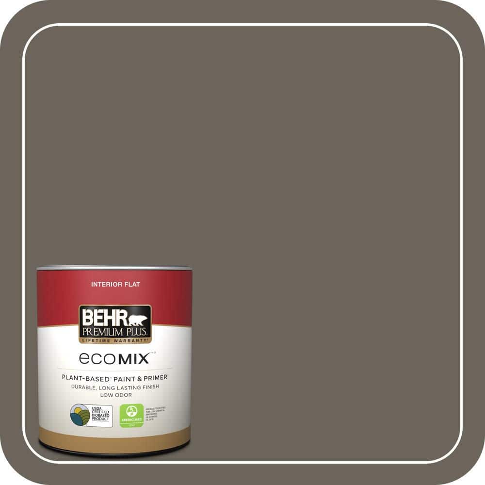 BEHR PREMIUM PLUS #N360-6 Patio Stone Flat EcoMix Plant-Based & Primer (1)