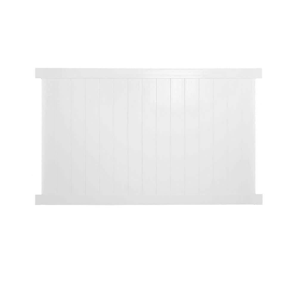 Weatherables Pembroke H W Vinyl Privacy Fence Panel Kit