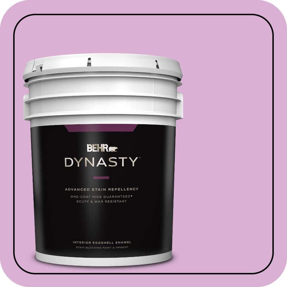 BEHR DYNASTY 5 gal. #P110-3 BFF Eggshell Enamel Interior Stain-Blocking Paint & Primer