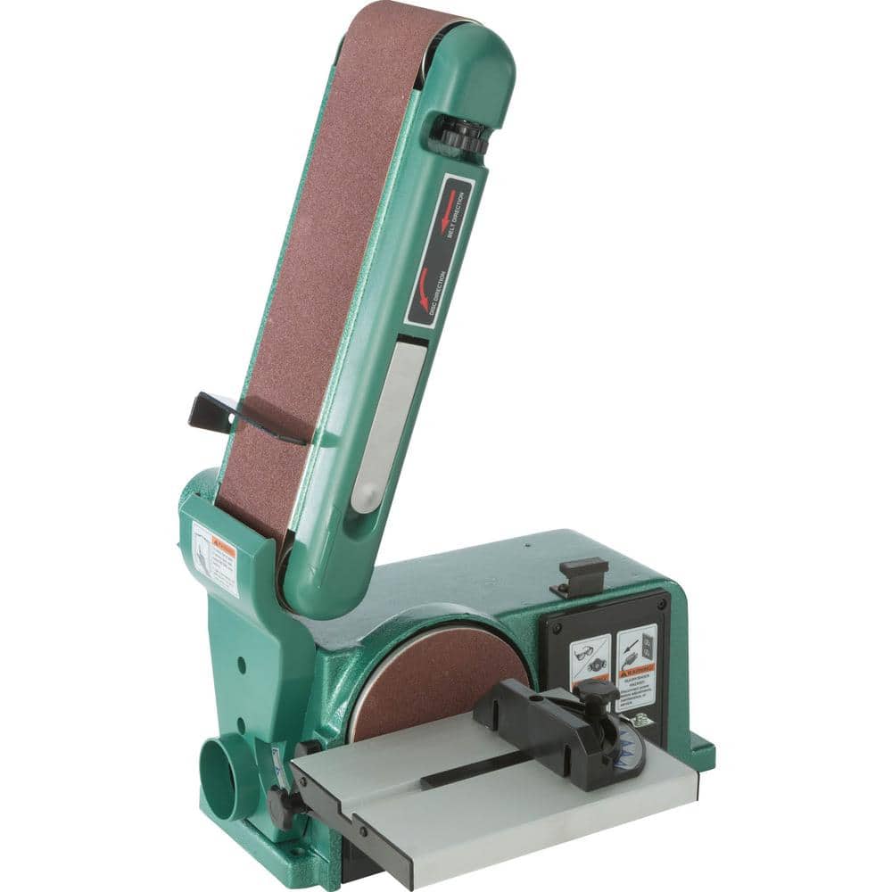 Grizzly Industrial 4 in. x 36 in. Horizontal/Vertical Belt Sander with 6 in. Disc (3)