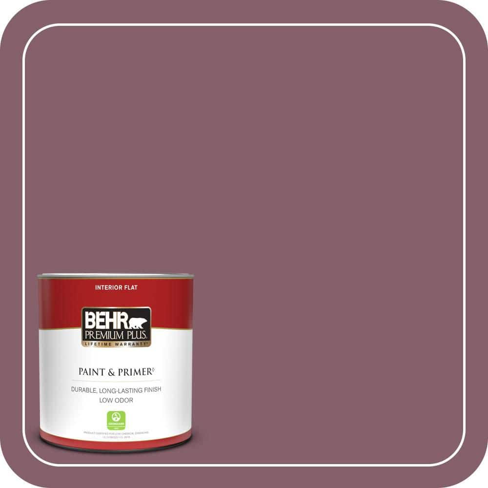 BEHR PREMIUM PLUS #BIC-35 Vintage Plum Flat Low Odor & Primer