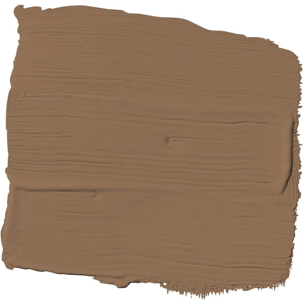 Glidden 8 oz. PPG1079-6 Caravel Brown Satin Interior Paint Sample (2)
