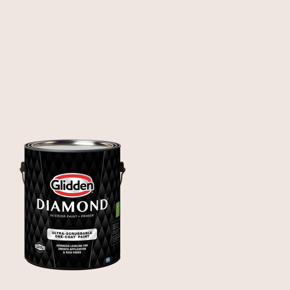 Glidden Diamond 1 gal. PPG1061-1 Irish Cream Eggshell Interior Paint with Primer (1)