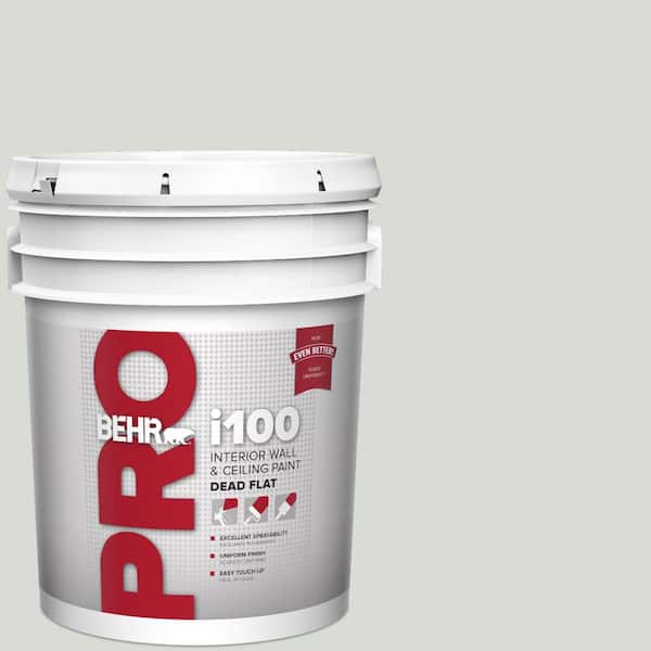 BEHR PRO 5 gal. #PWN-67 Nurture Dead Flat Interior Paint (2)