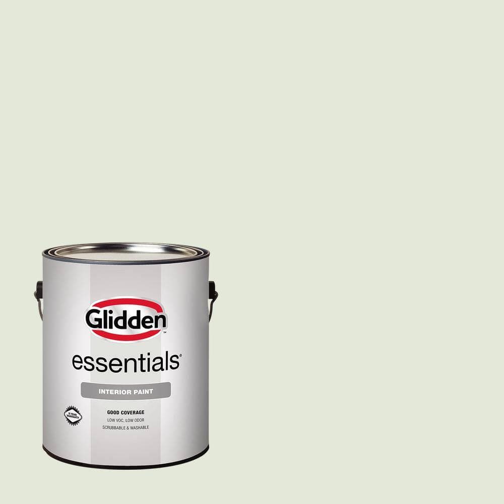 Glidden Essentials 1 gal. PPG1121-1 Milkweed Flat Interior Paint