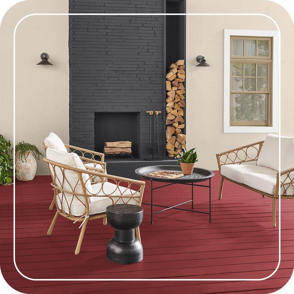 BEHR DECKplus #P140-7 Color Waterproofing Exterior Wood Stain (4)