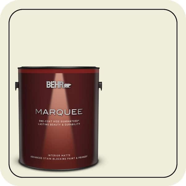 BEHR MARQUEE 1 gal. #S340-1 Lychee Matte Interior Paint & Primer (2)