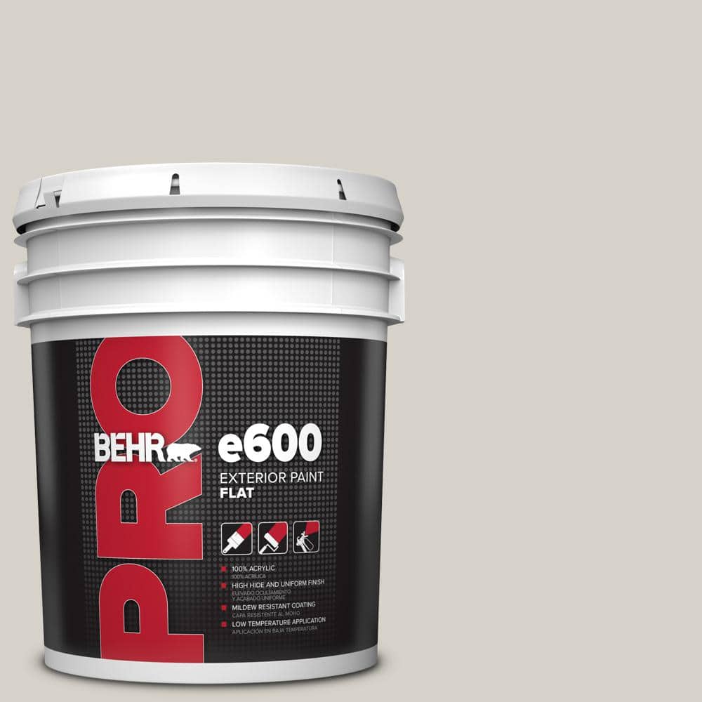 BEHR PRO 5 gal. #T16-19 Bowstring Flat Exterior Paint