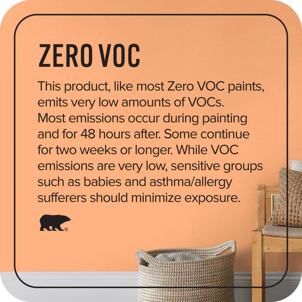 BEHR PREMIUM PLUS #260B-5 Cantaloupe Slice Enamel Low Odor & Primer (4)