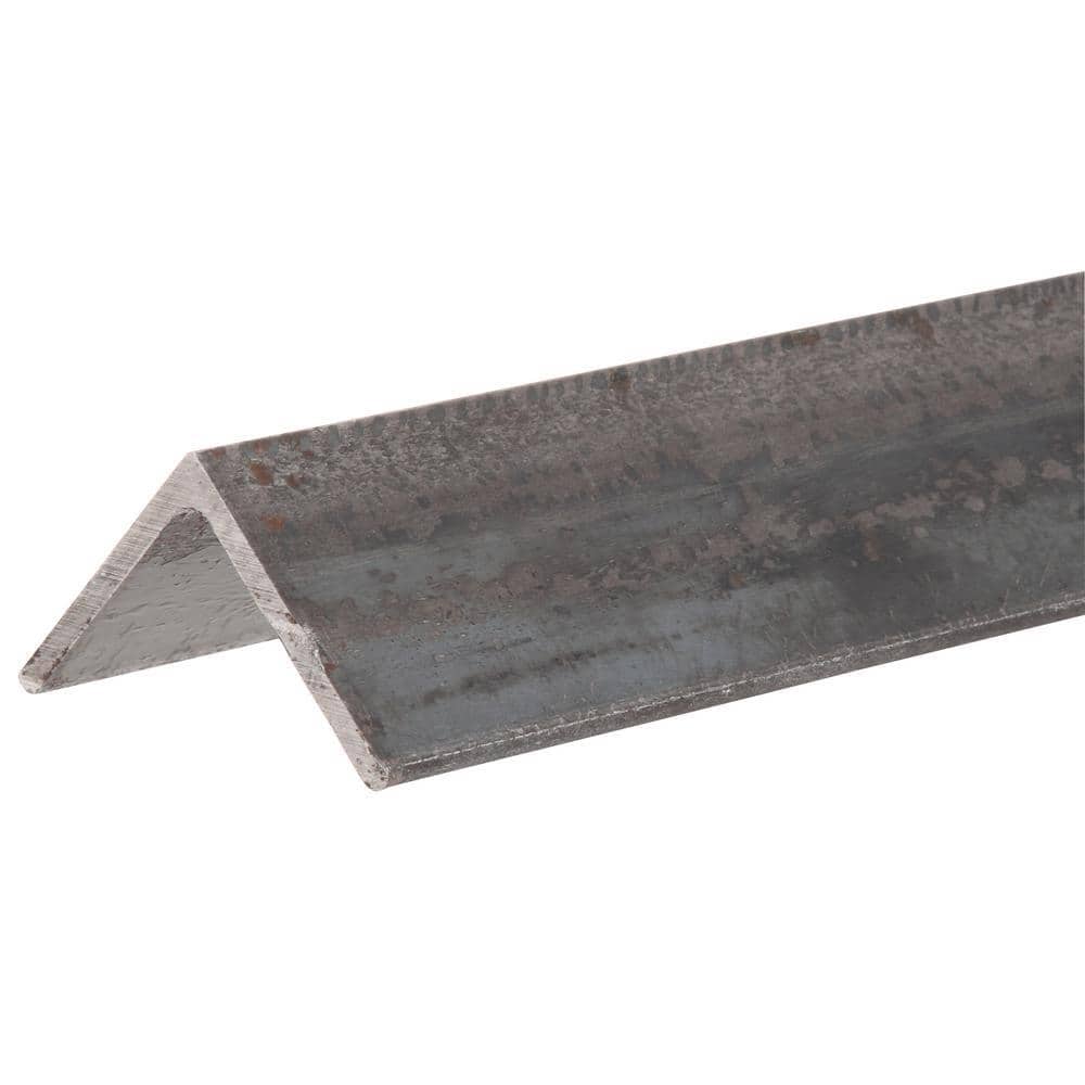 Everbilt 1-1/2 in. x 3 ft. - 1/8 in. Thick Plain Steel Angle (3)